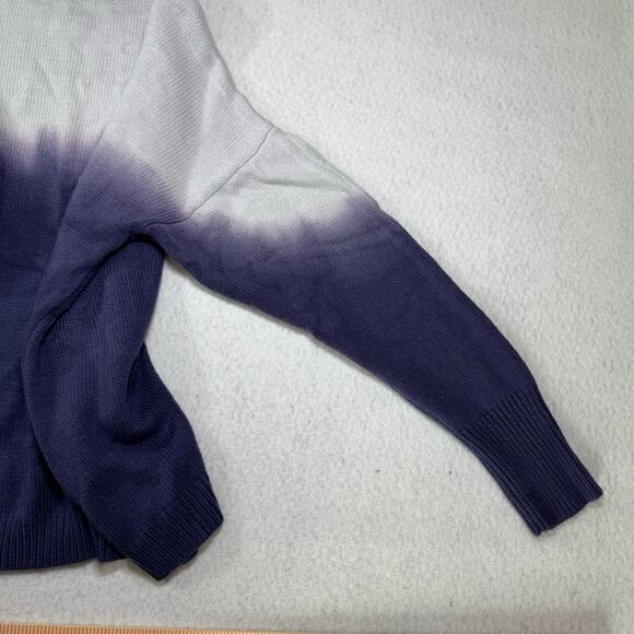 Simply Vera Wang XXL Ombre Knit Pullover Sweater Light Grey to Purple Cozy Relax - Picture 12 of 12
